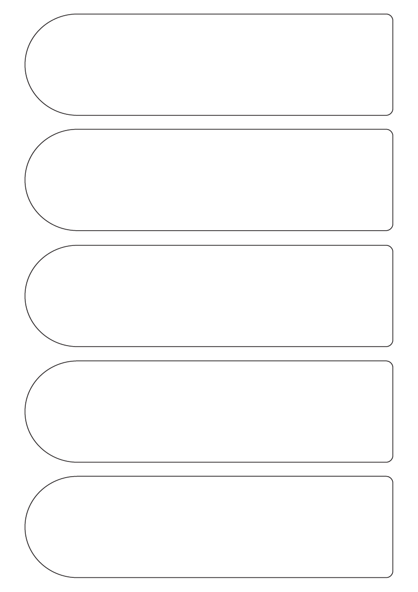 Bottle labels 184mm x 50mm - White Paper Labels