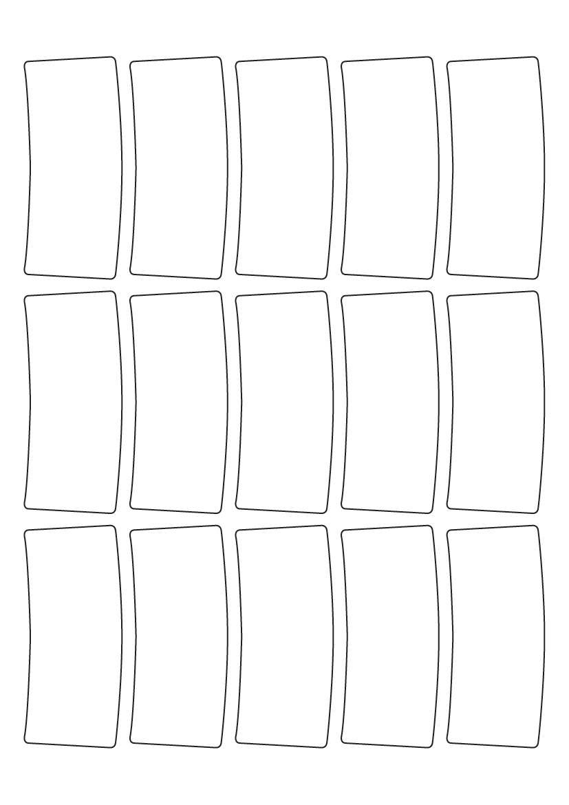 Bottle labels 82mm x 36mm - White Paper Labels