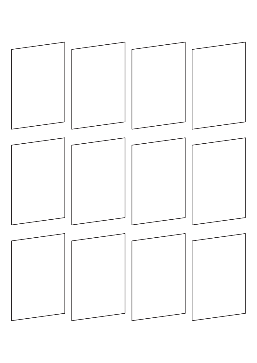 Bottle labels 71.343mm x 43.539mm - White Paper Labels