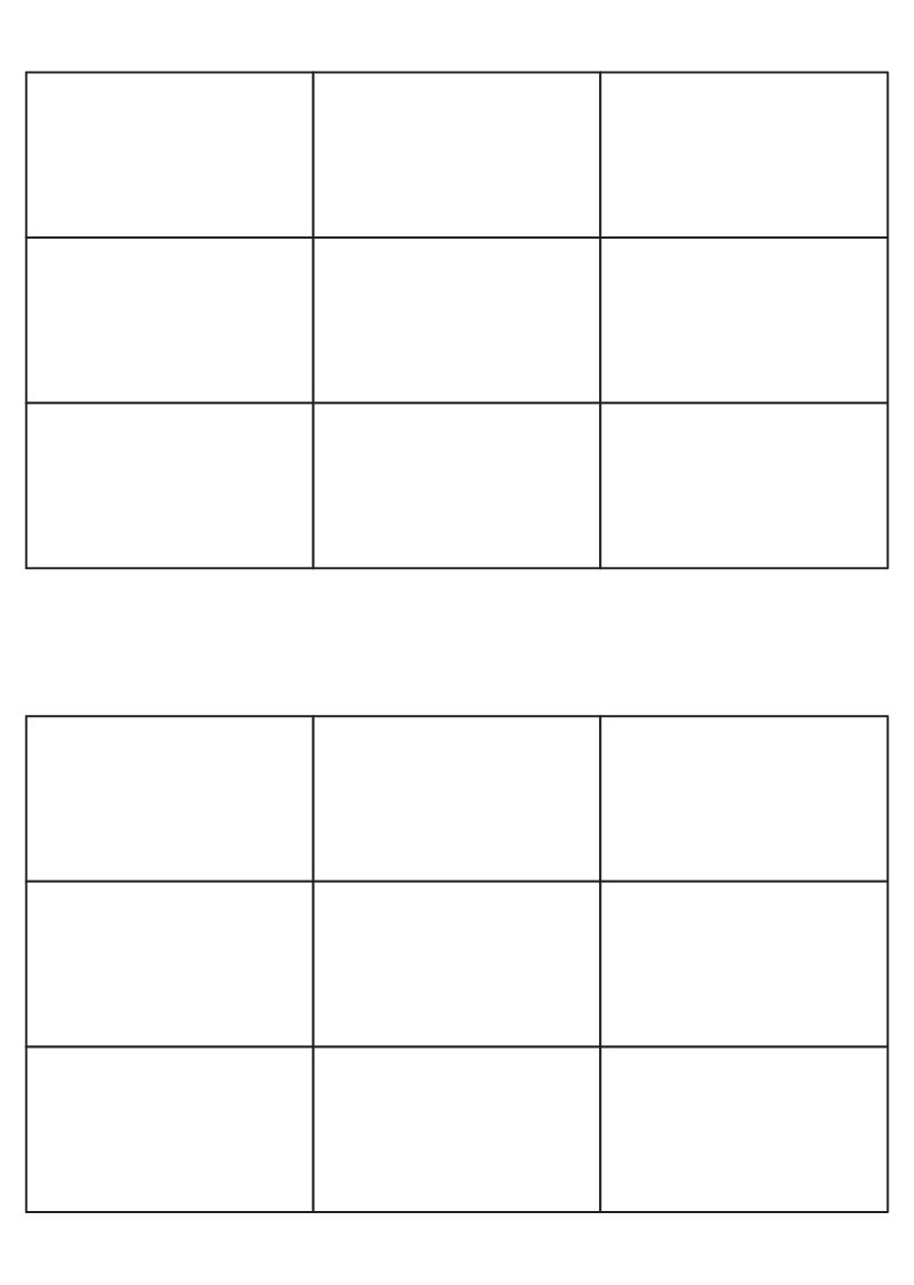 Rectangle labels 66mm x 38mm - Vinyl PVC Labels