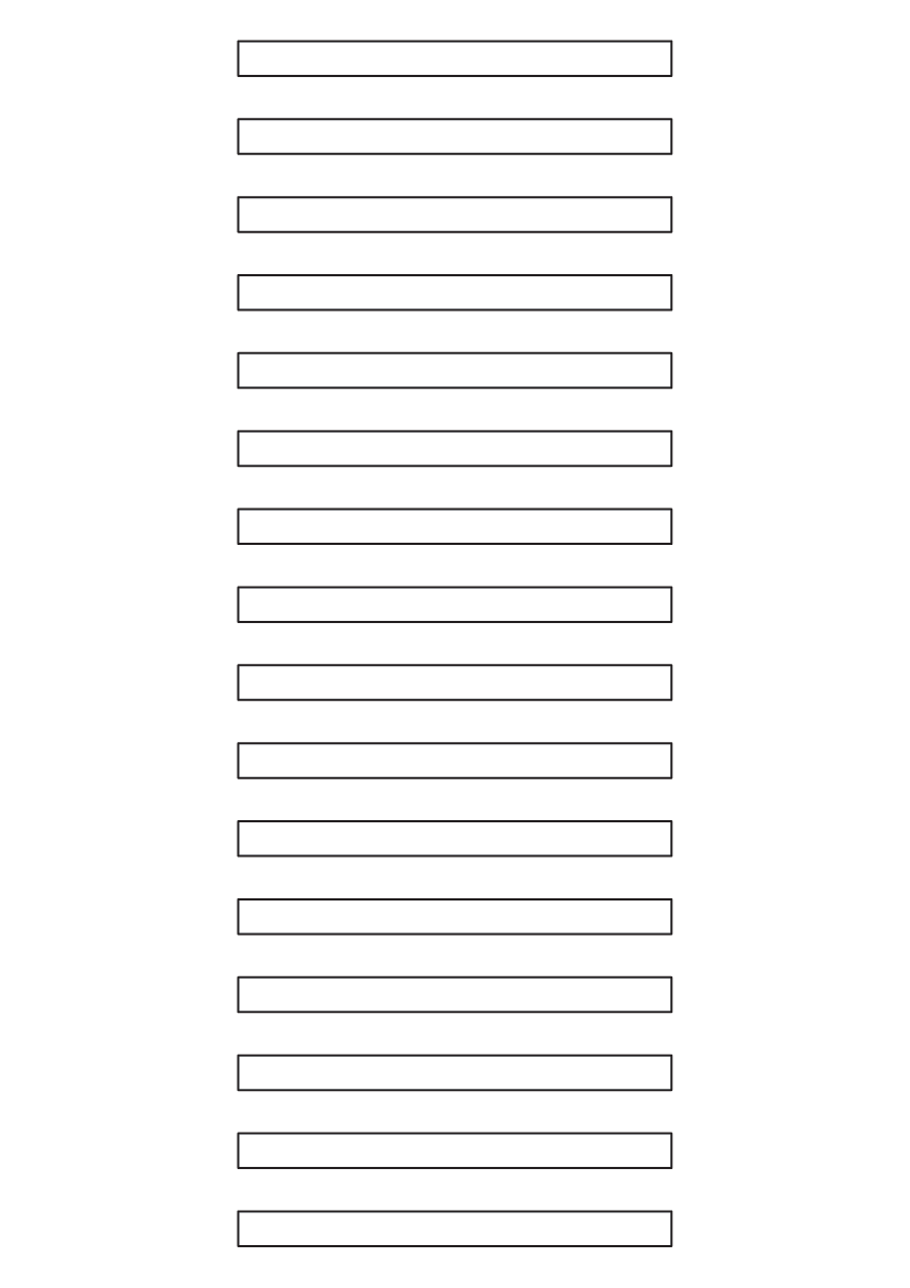 Rectangle labels 100mm x 8mm - Vinyl PVC Labels
