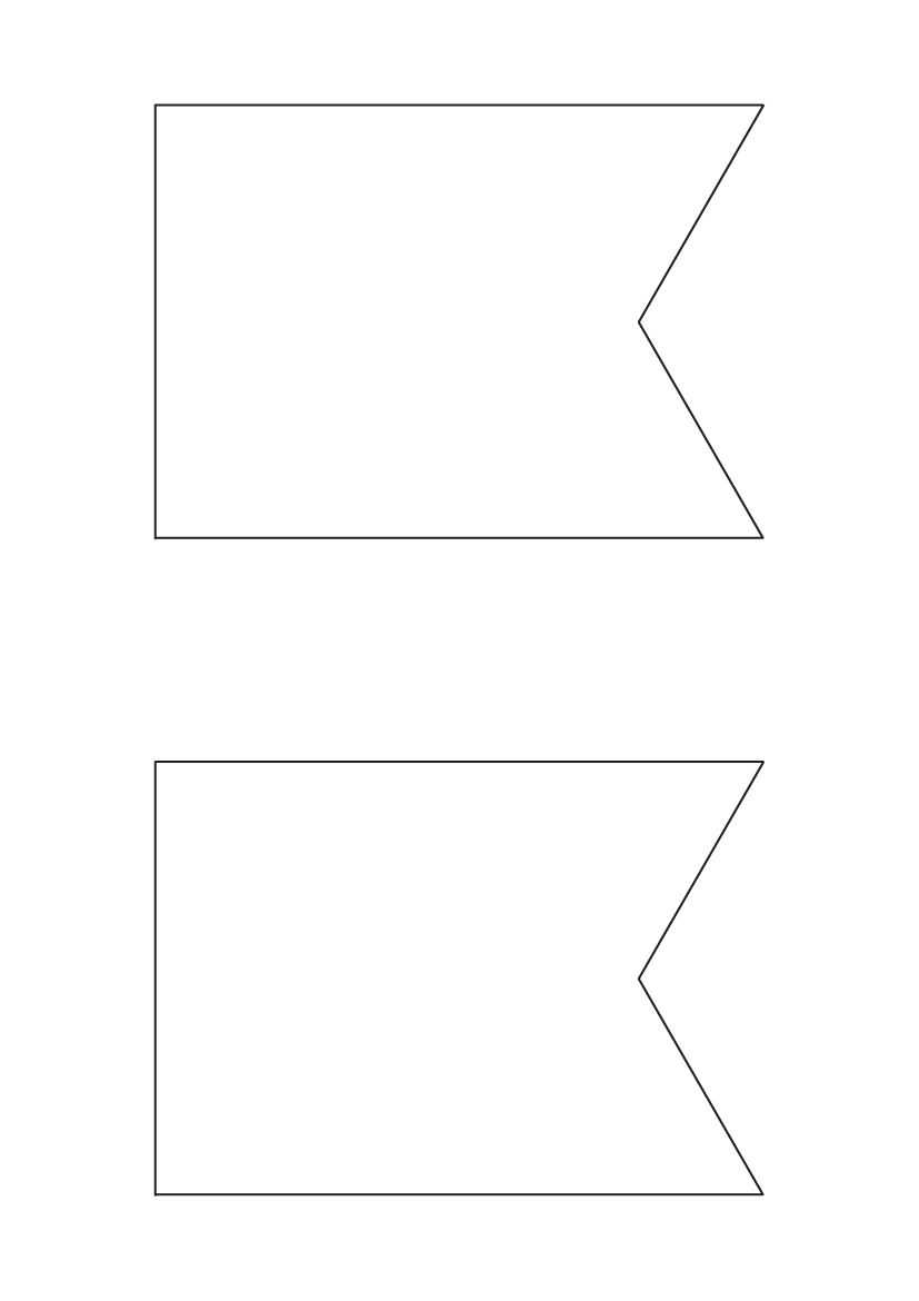 Shape labels 139mm x 99mm - White Paper Labels