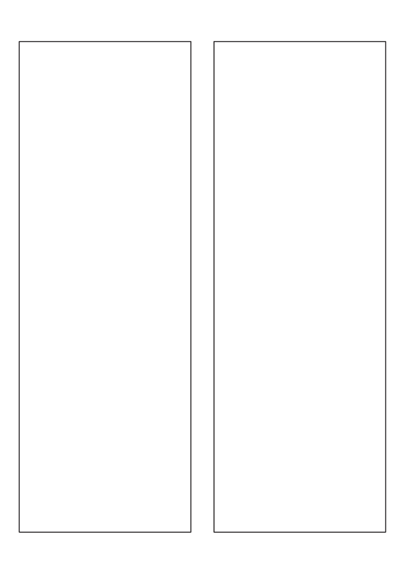 Rectangle labels 254mm x 89mm - Vinyl PVC Labels