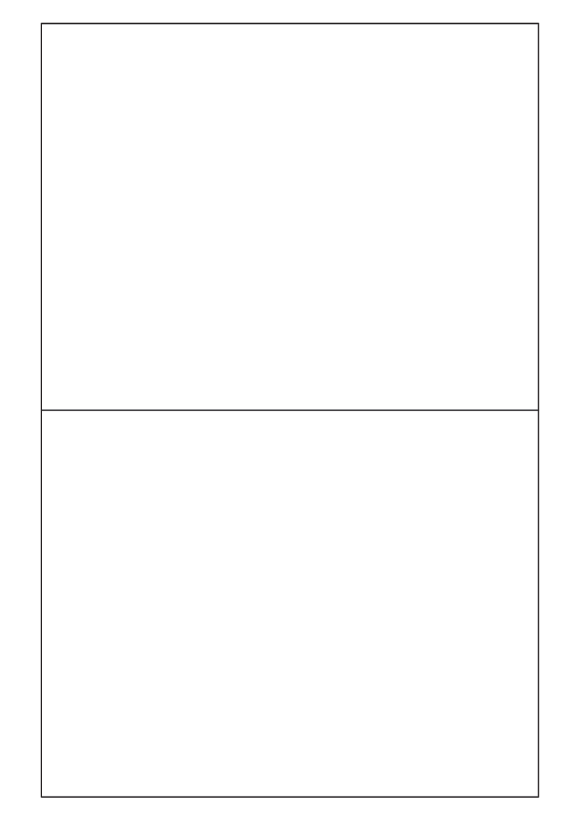 Rectangle labels 180mm x 140mm - Vinyl PVC Labels