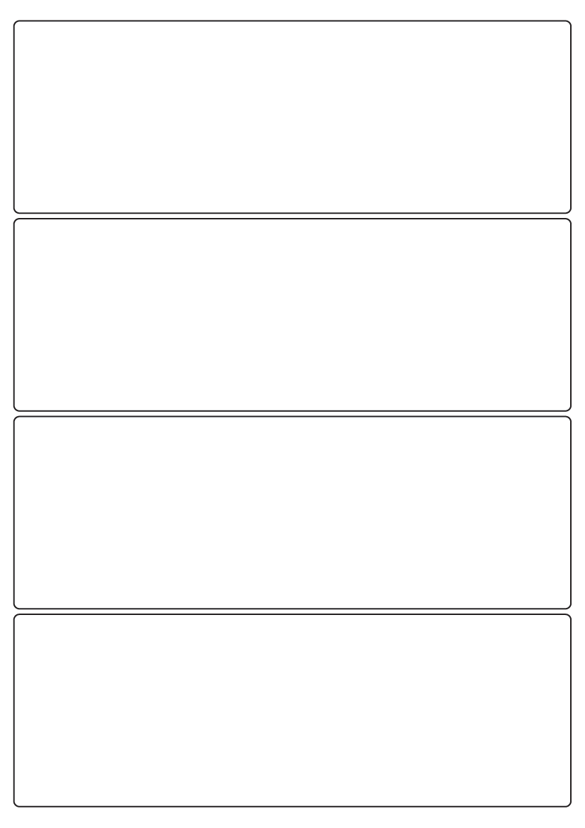 Rectangle Labels 200 mm x 69 mm - White Paper Labels