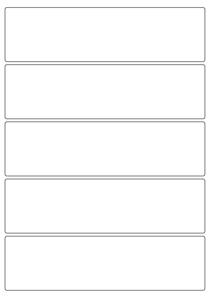 Rectangle Labels 200 mm x 54 mm - White Paper Labels