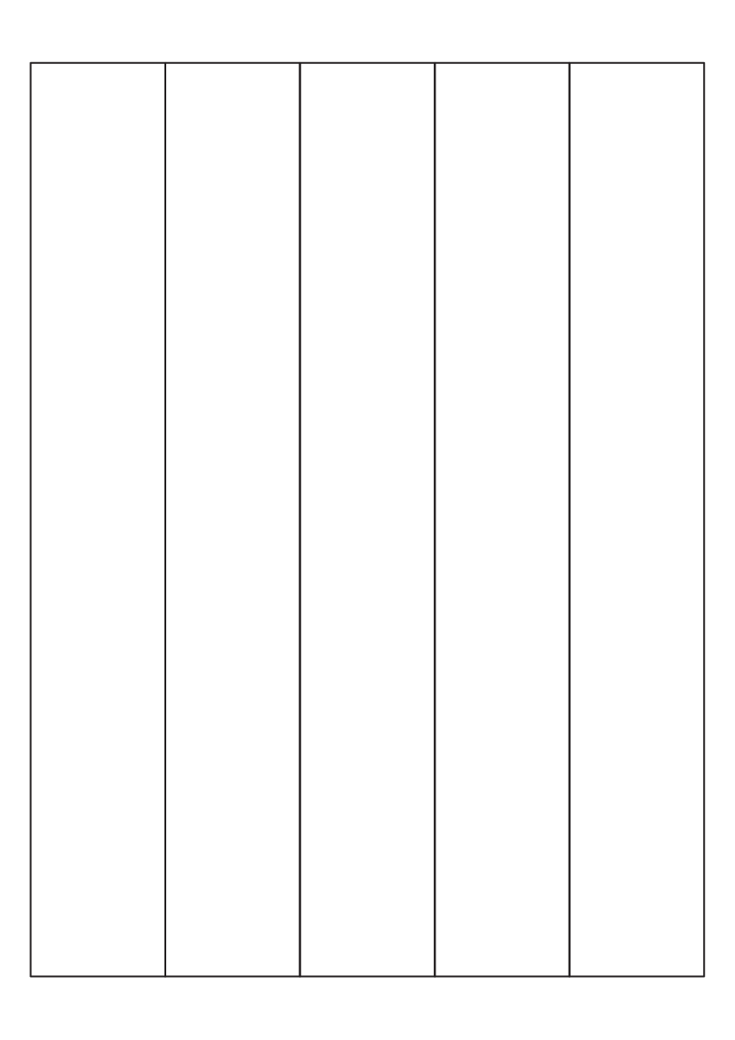 Rectangle Labels 261mm x 38.5mm - White Paper Labels