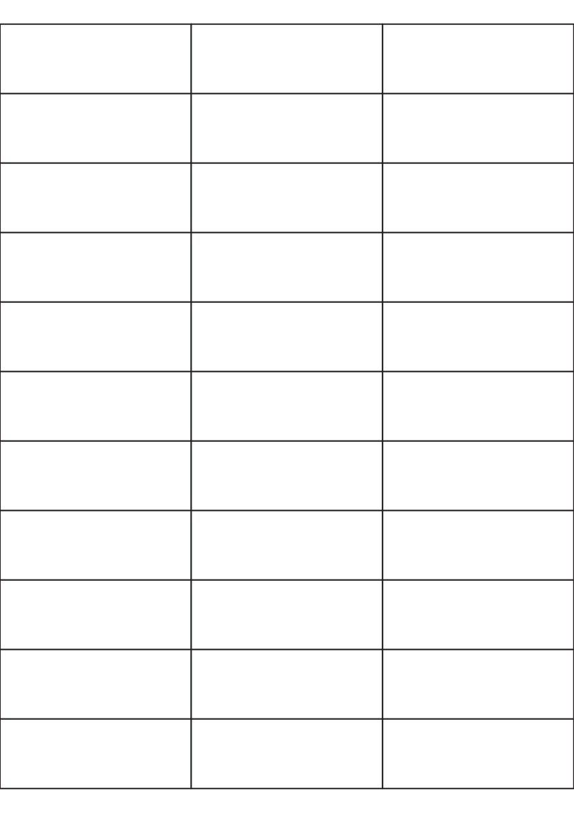 Rectangle Labels 70 mm x 25.4 mm - White Paper Labels