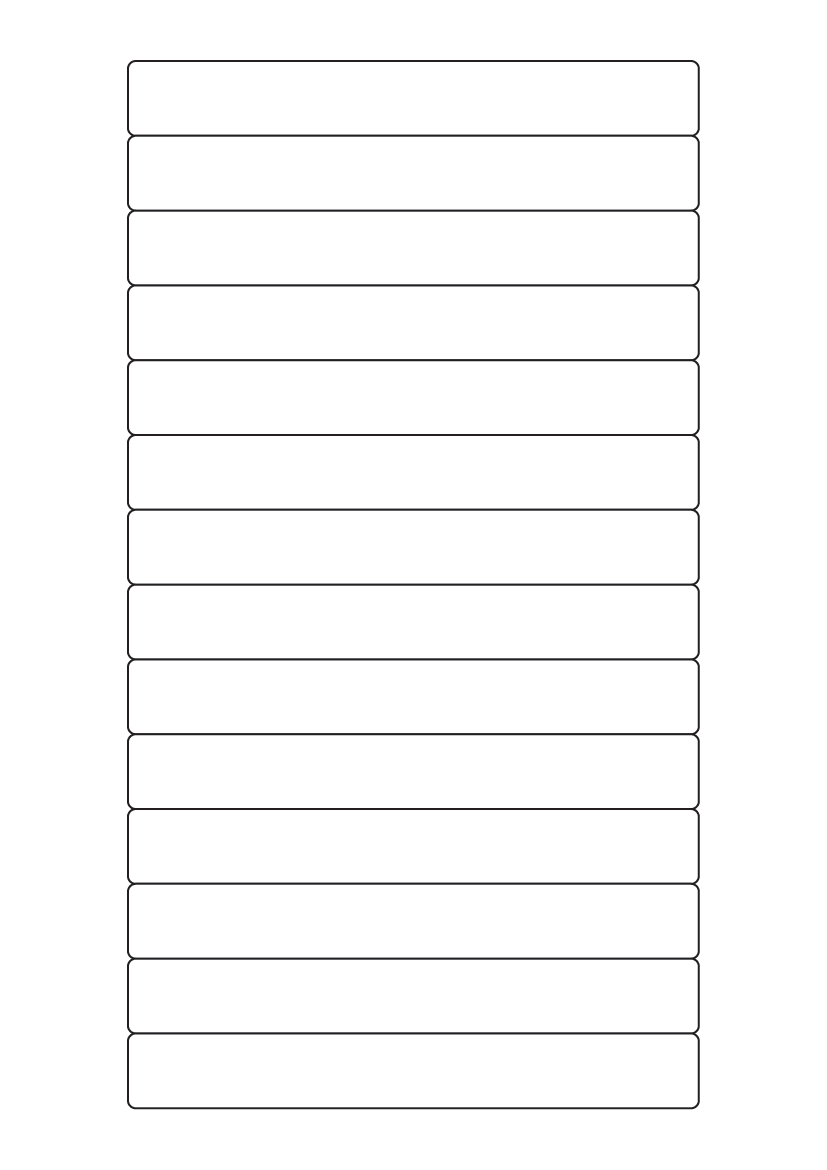 Rectangle Labels 145 mm x 19 mm - White Paper Labels