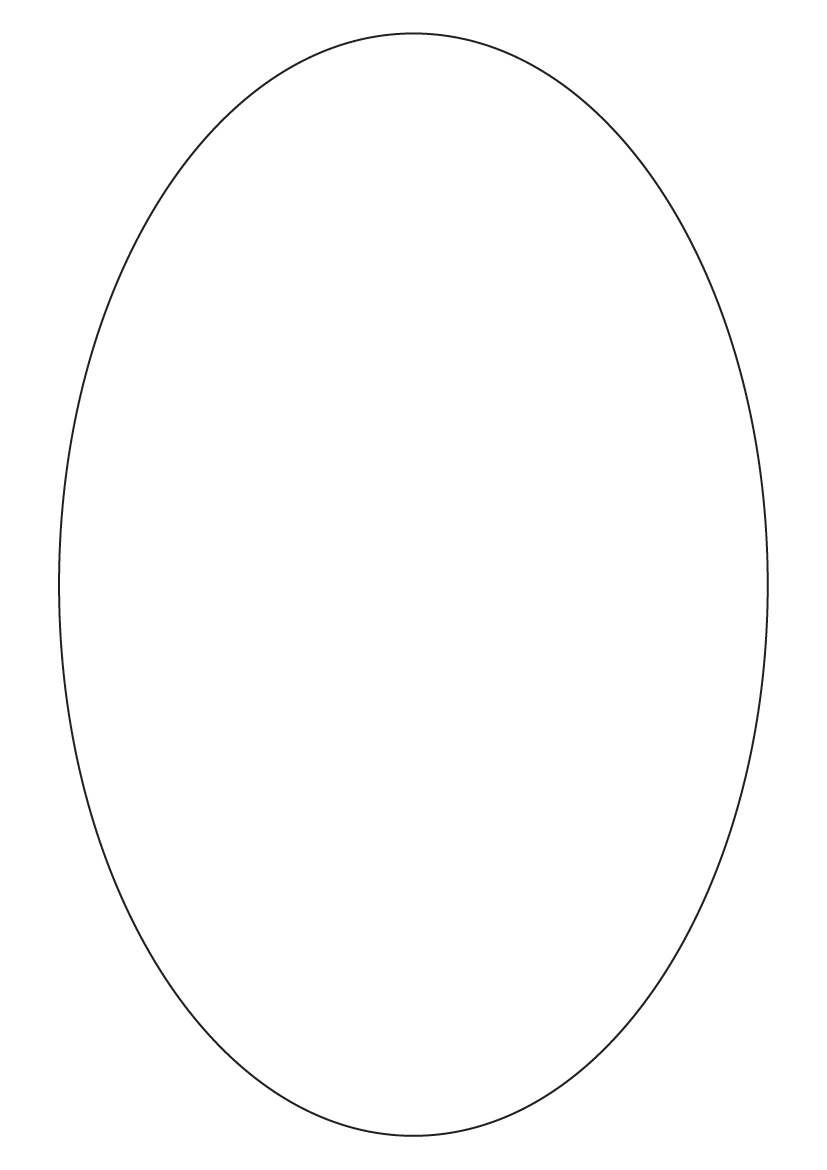 Oval shape labels 180mm x 280mm - Fluorescent Paper Labels Oval shape labels 180mm x 280mm - Fluorescent Paper Labels