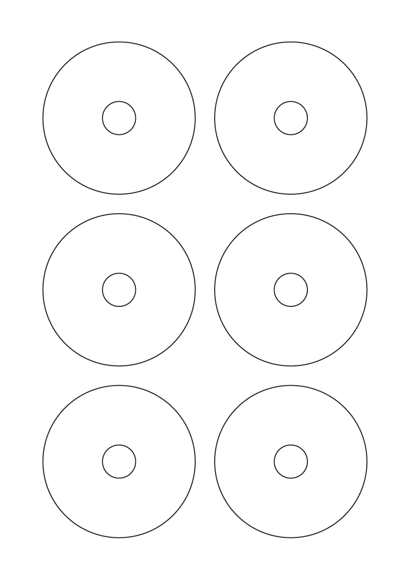 CD labels 78mm dia - Solid Colours Paper Labels CD labels 78mm dia - Solid Colours Paper Labels