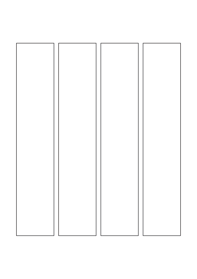 Rectangle Labels 205mm x 40mm - White Paper Labels