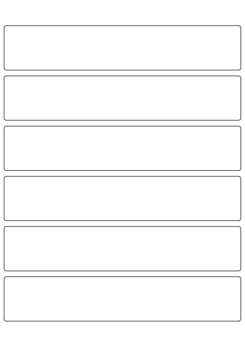 Rectangle Labels 203mm x 38mm - White Paper Labels