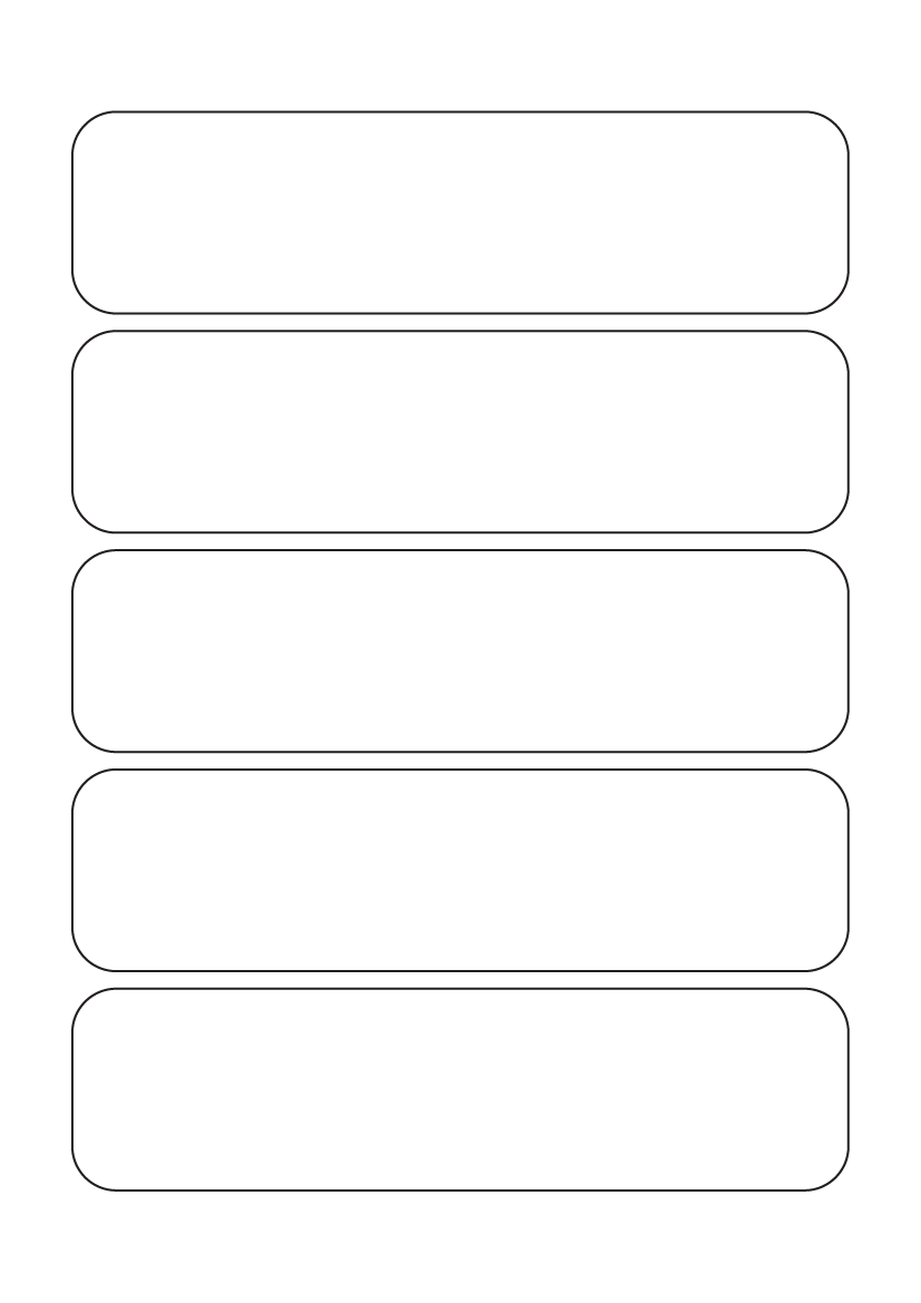 Rectangle Labels 177mm x 46mm - White paper Labels