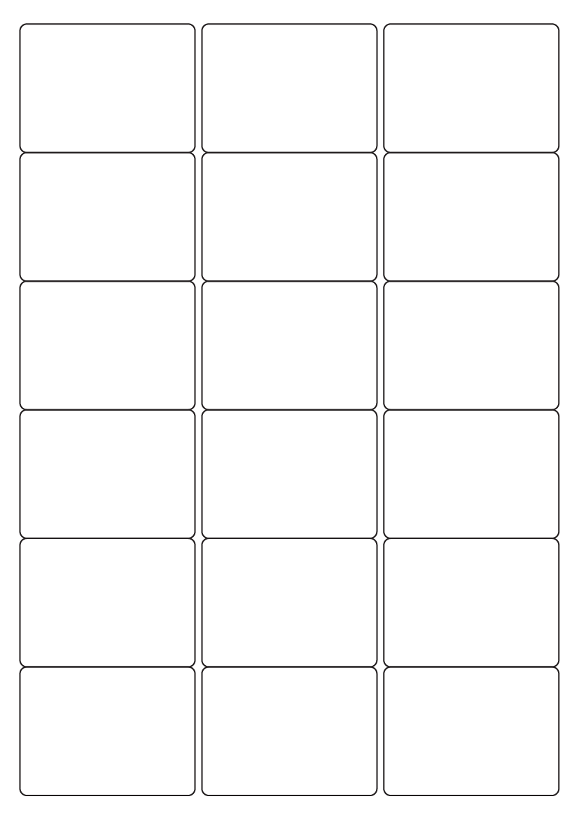 Rectangle Labels 63.5mm x 46.6mm Fluorescent Brand Compatible Rectangle Labels 63.5mm x 46.6mm Fluorescent Brand Compatible