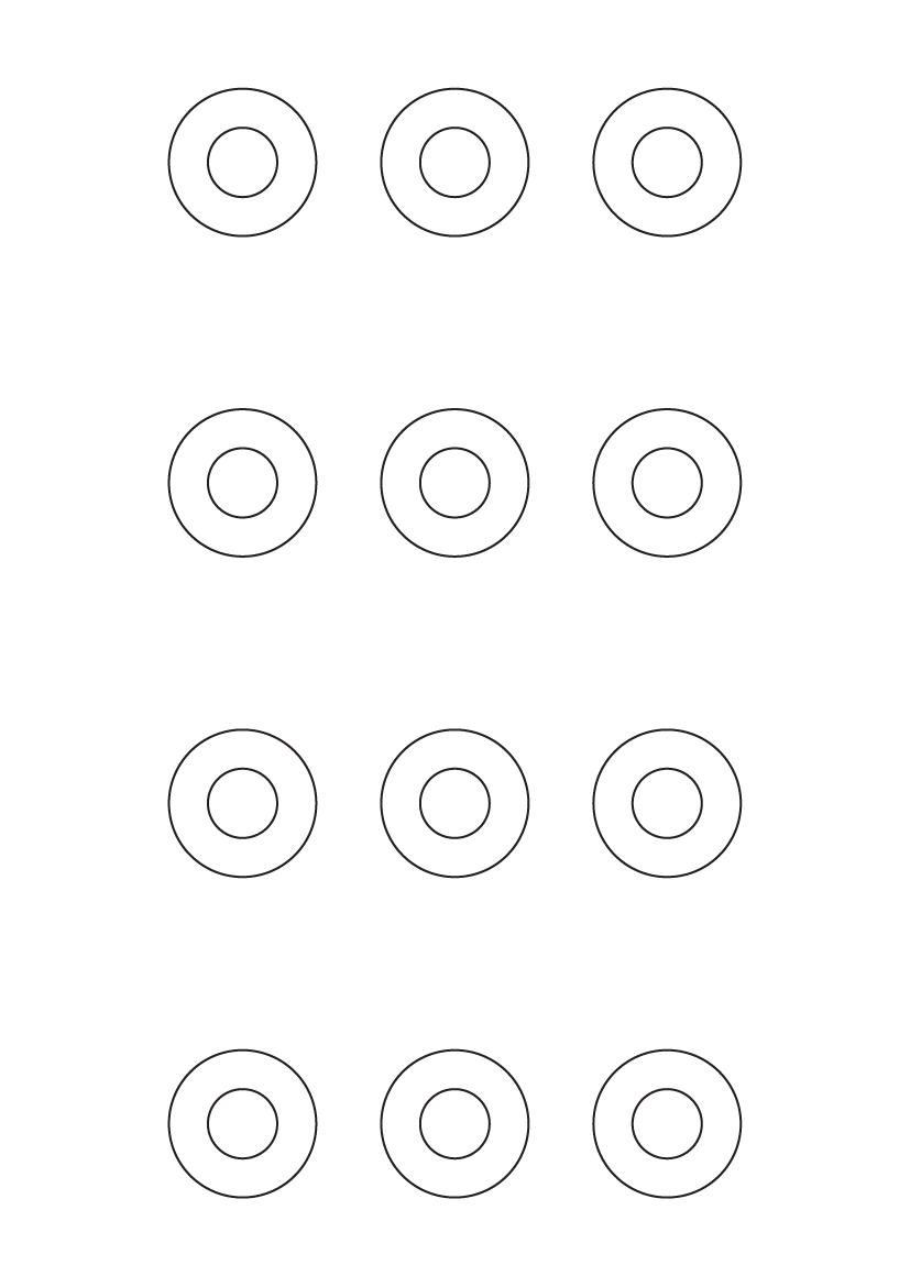 CD labels 34mm diameter - Solid Colours Paper Labels CD labels 34mm diameter - Solid Colours Paper Labels
