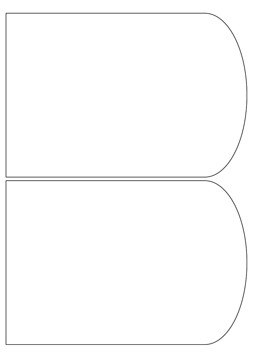 Bottle & Jar Label 200 mm x 136 mm - White Paper Labels