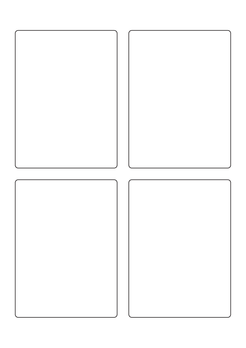 Rectangle Labels 117.5mm x 87mm - White Paper Labels