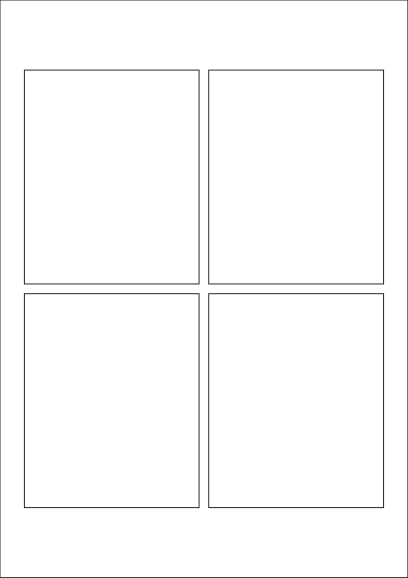 Rectangle Labels 110mm x 90mm - White Paper Labels