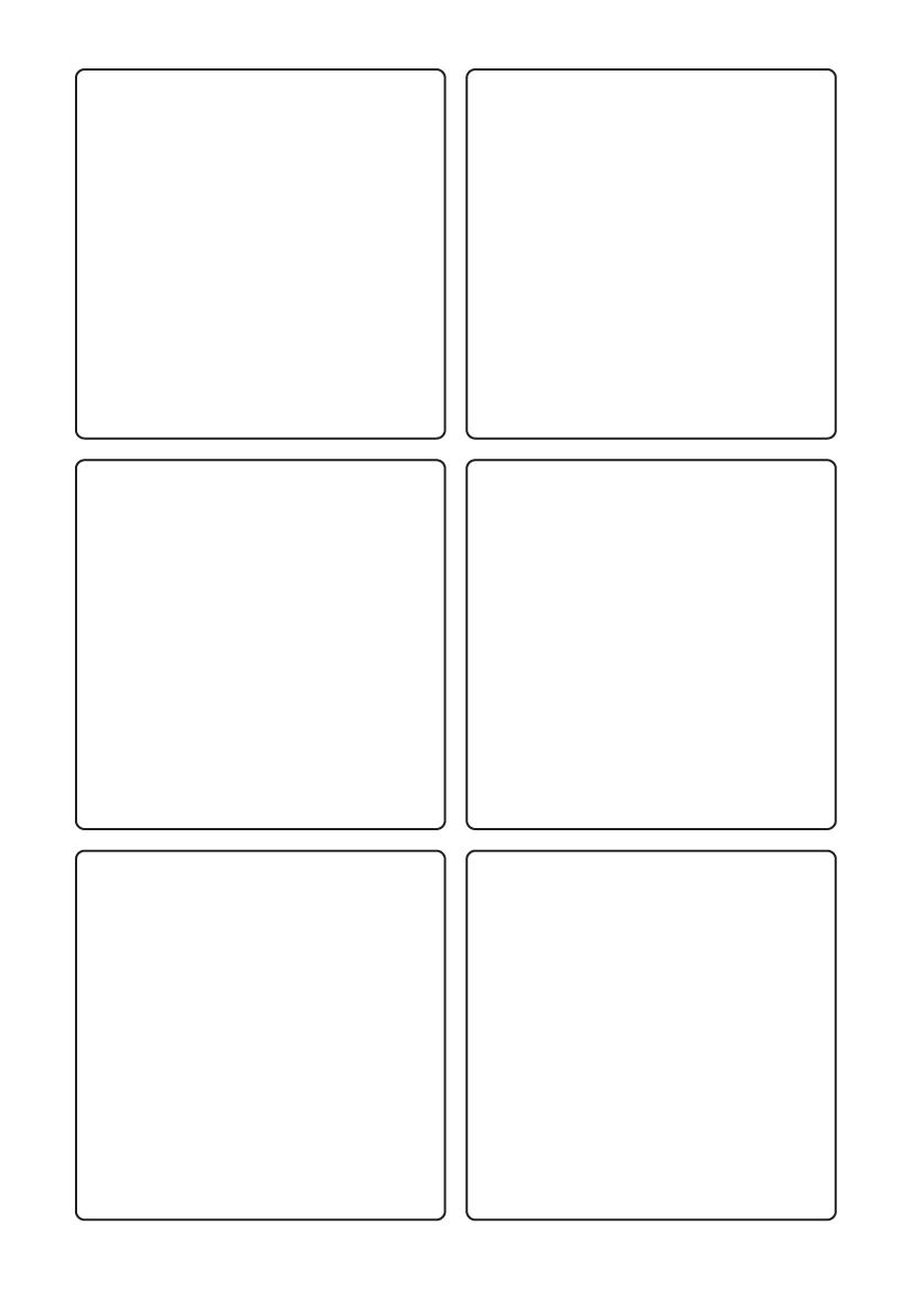 Rectangle Labels 85mm x 85mm - White Paper Labels