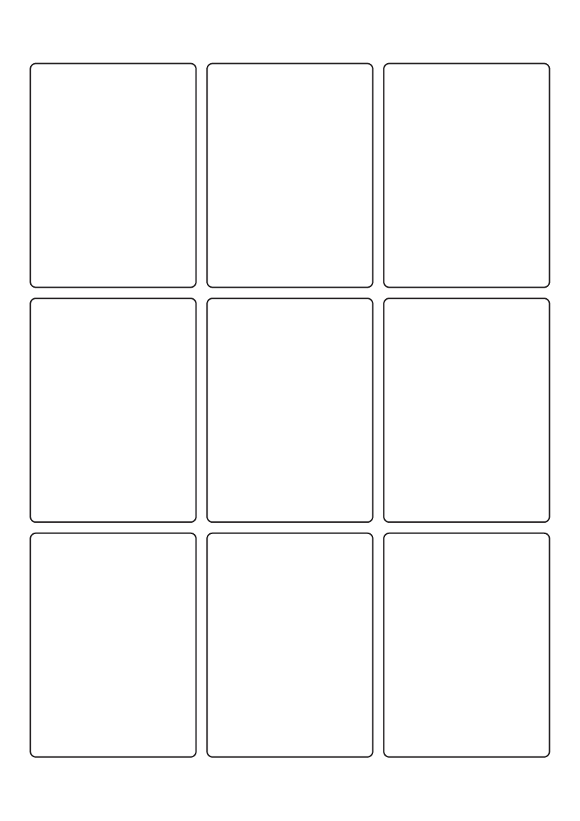 Rectangle Labels 81mm x 60mm - White Paper Labels