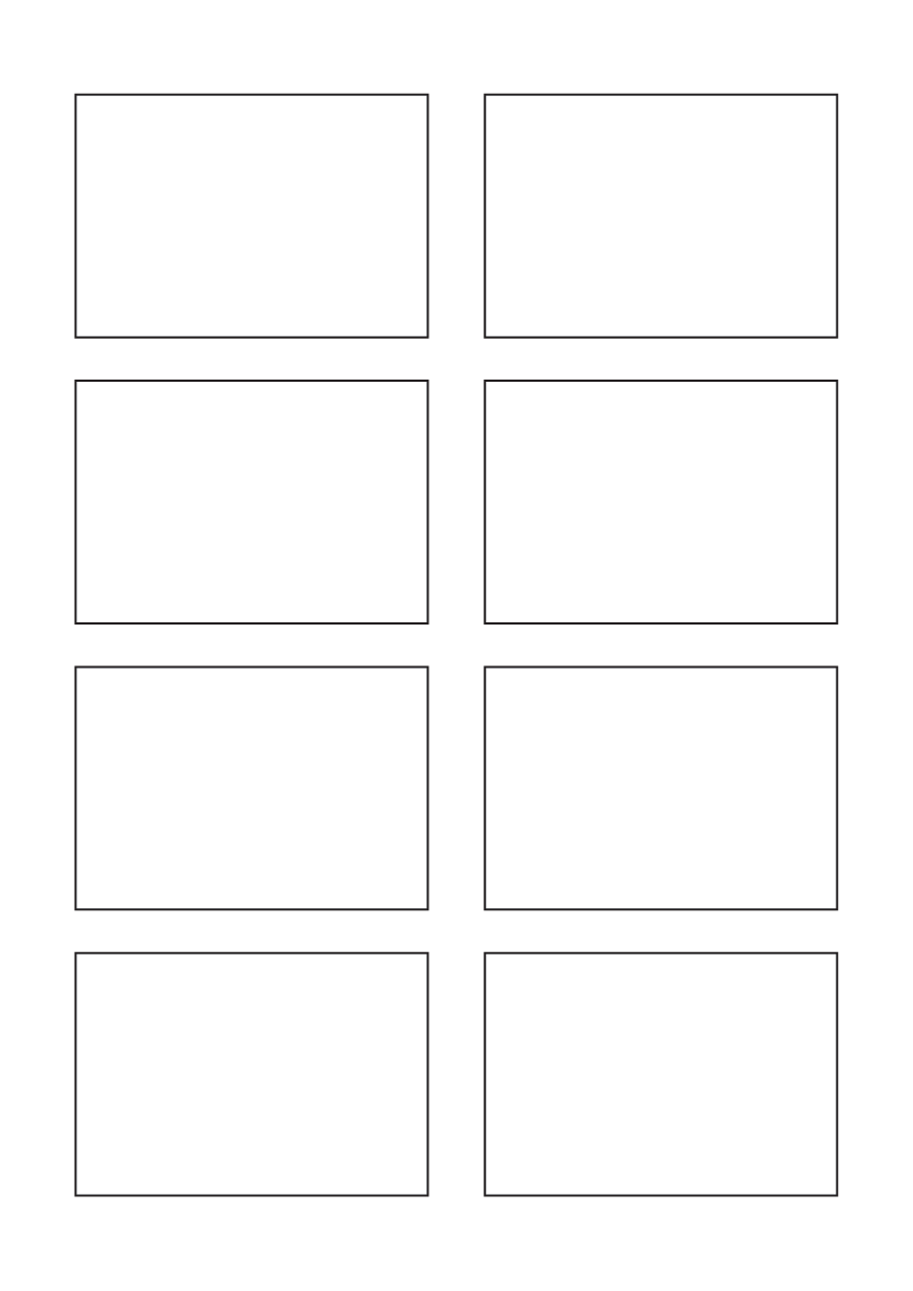 Rectangle Labels 81mm x 55.8mm - White Paper Labels