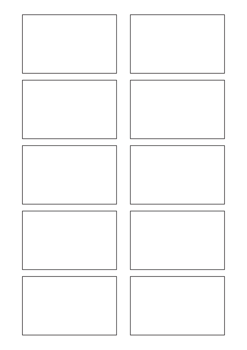 Rectangle Labels 80.0mm x 49.7mm - White Paper Labels