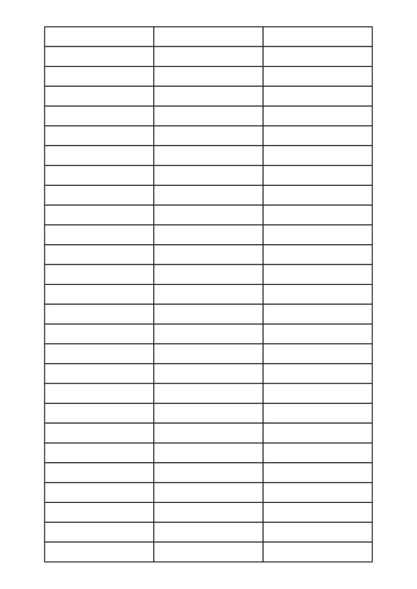 Rectangle Labels 55mm x 10mm - White Paper Labels