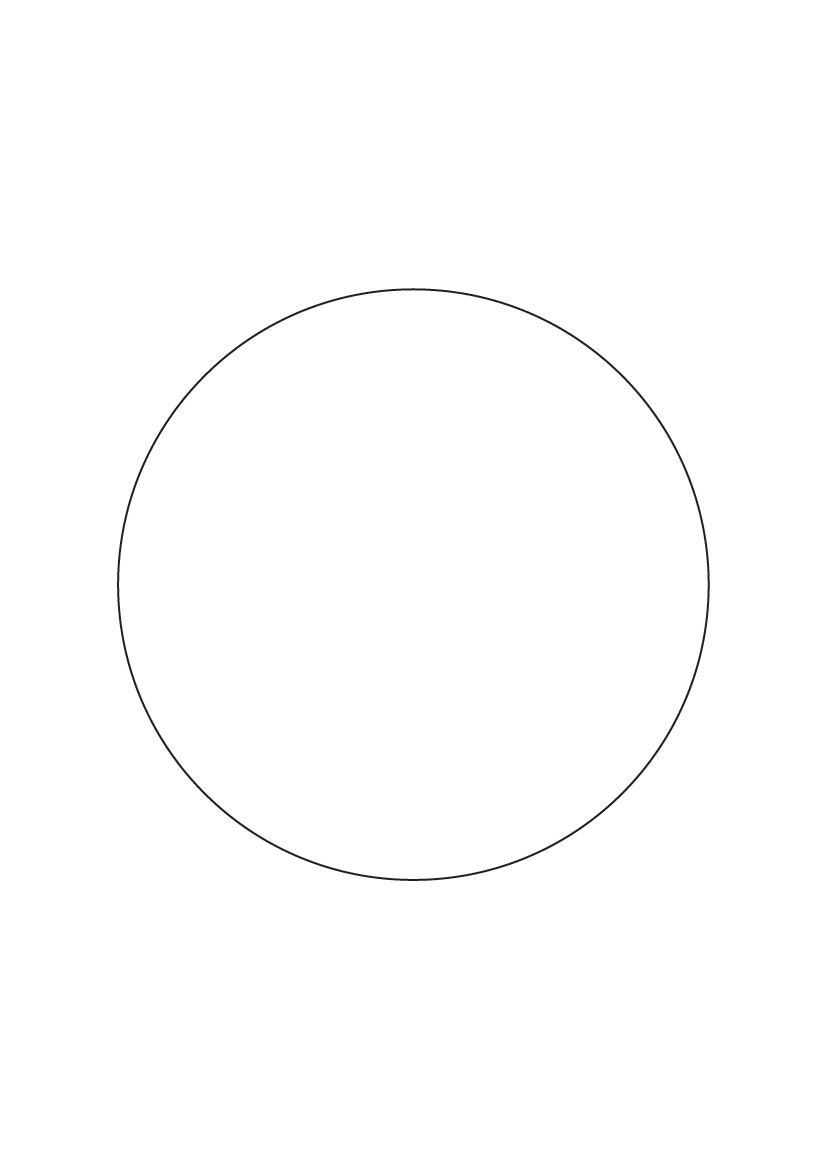 Circle Labels 150mm diameter - Speciality Paper Labels