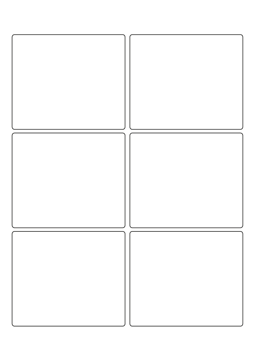 Rectangle labels 93mm x 78mm - White Paper Labels