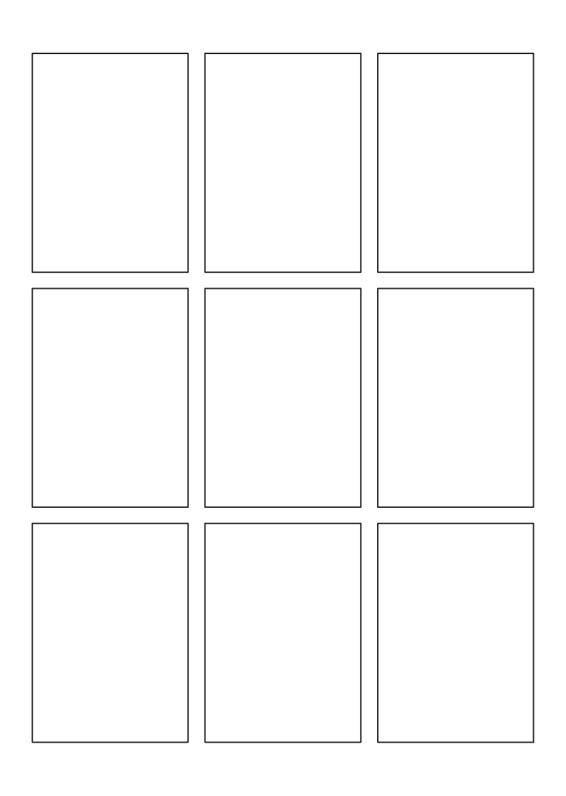 Rectangle labels 81.2mm x 57.8mm - White Paper Labels