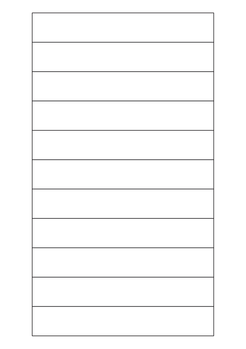 Rectangle labels 155mm x 25mm - Vinyl PVC Labels