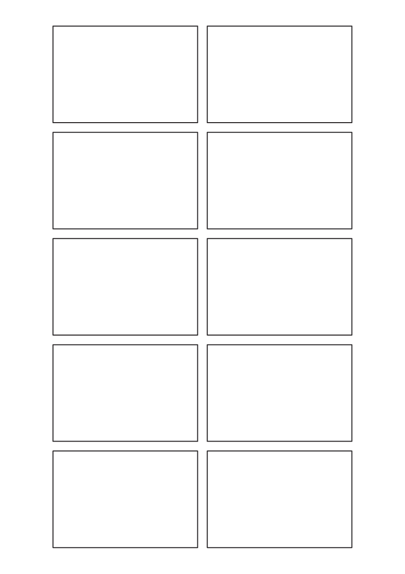 Rectangle labels 75mm x 50mm - Vinyl PVC Labels