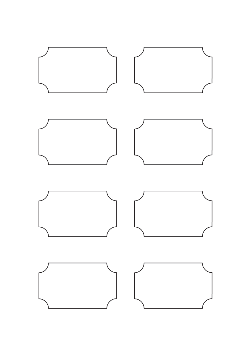 Ticket labels 65mm x 38mm - Fluorescent Paper Labels Ticket labels 65mm x 38mm - Fluorescent Paper Labels