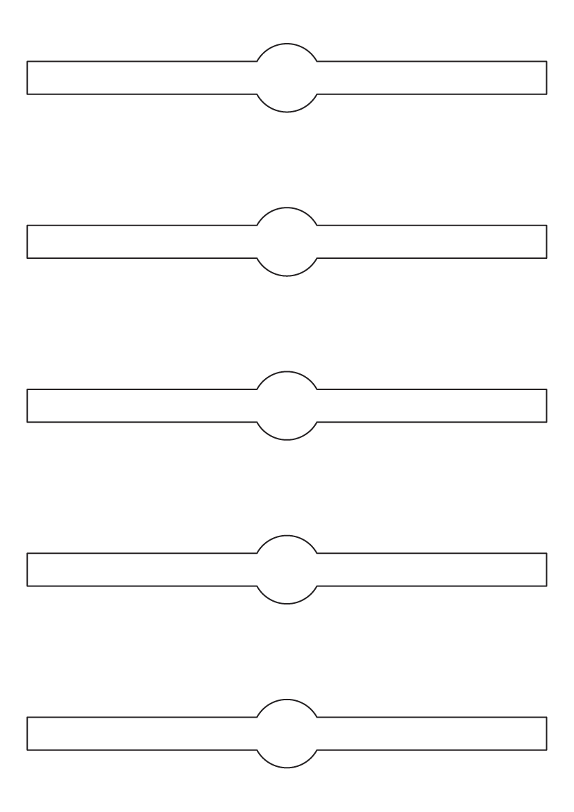 Jar Seal labels 190mm x 25mm - White Paper Labels