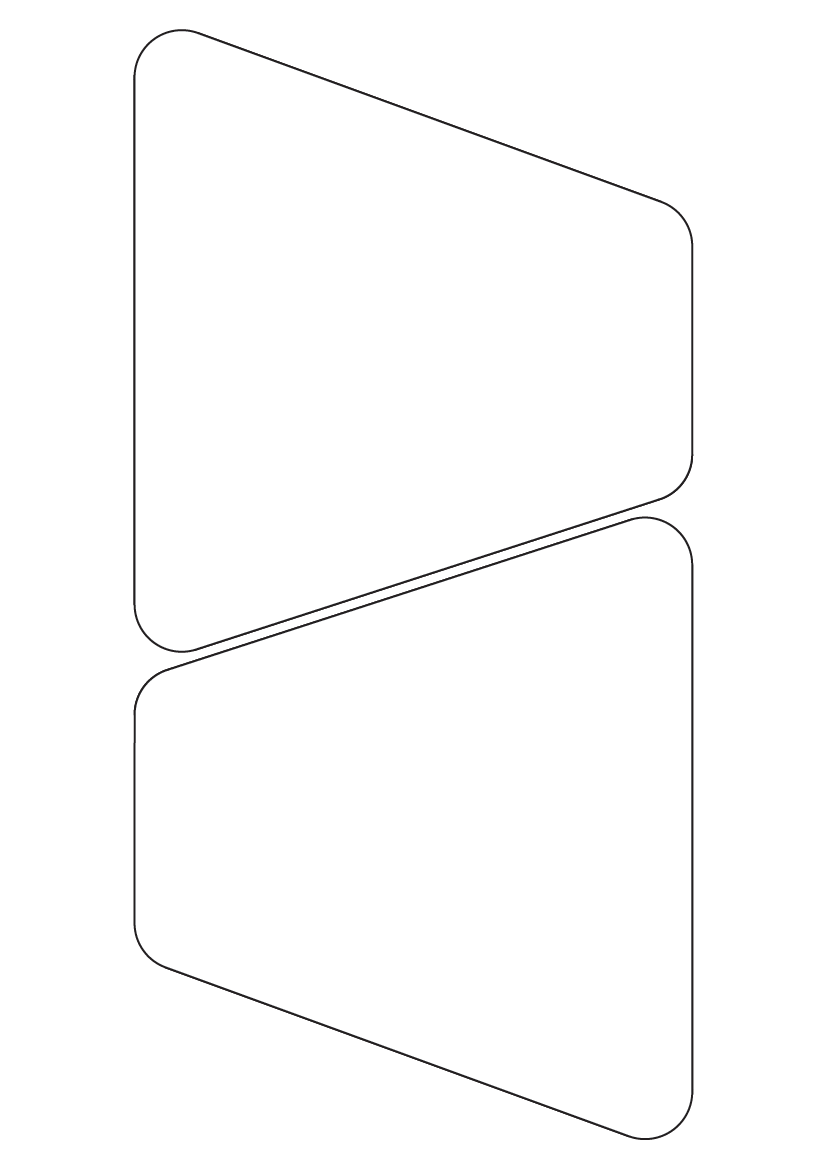 Bottle Labels 157.8mm x 141.6mm - White Paper Labels