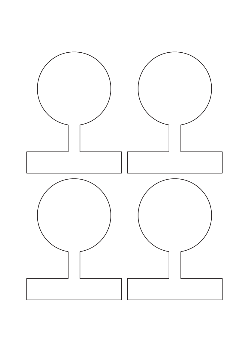 Bottle Labels 102mm x 80mm - Jar Seal - White Paper Labels