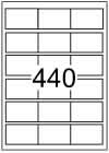 Rectangle Labels 65 mm x 40 mm - Speciality Paper Labels