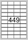 Rectangle Labels 48.5mm x 25.4mm - Speciality Paper Labels