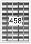 Rectangle Labels 35 mm x 6 mm - Speciality Paper Labels