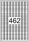 Custom Printed White Matt Paper Rectangle Labels - 20mm x 10mm