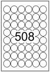 Circle label 30mm diameter - Speciality Paper Labels