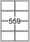 Rectangle Labels 97 mm x 66 mm - Vinyl PVC Labels