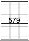 Rectangle Label 63.5 mm x 23 mm - Speciality Paper Labels