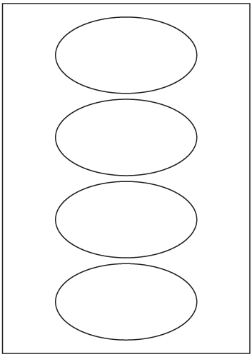 Oval Labels 120mm x 64.5mm - Tint Colours Paper Labels - Click Image to Close