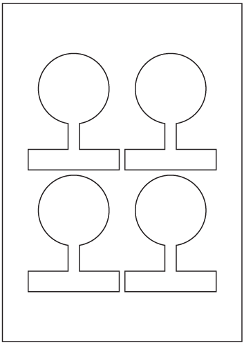 Bottle Labels 102mm x 80mm - Jar Seal - Speciality Paper Labels - Click Image to Close