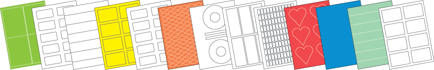 Blank Labels - Paper labels, Coloured labels, Bottle labels, Waterproof labels, Synthetic labels, Plastic Labels, Clear labels.