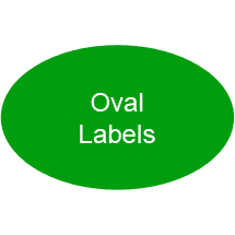 Oval Labels