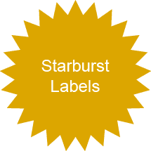Starburst Labels