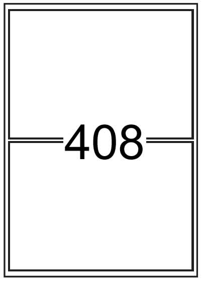 Rectangle Labels 200mm x 140 mm - Synthetic Labels - Click Image to Close